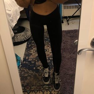 Lululemon low rise black leggings SIZE 4